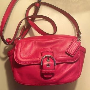 Coach cross body bag